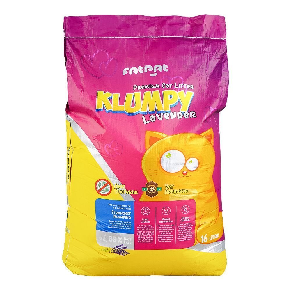 Klumpy Litter Lavender 16L