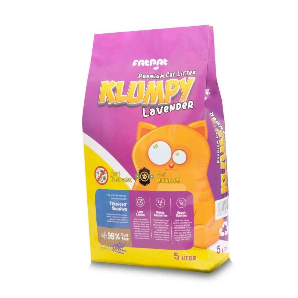 Klumpy Litter Lavender 5L