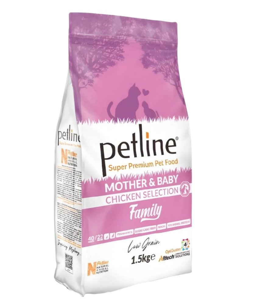 Petline Mother & Baby Cat Food (Chicken) 1.5 kg