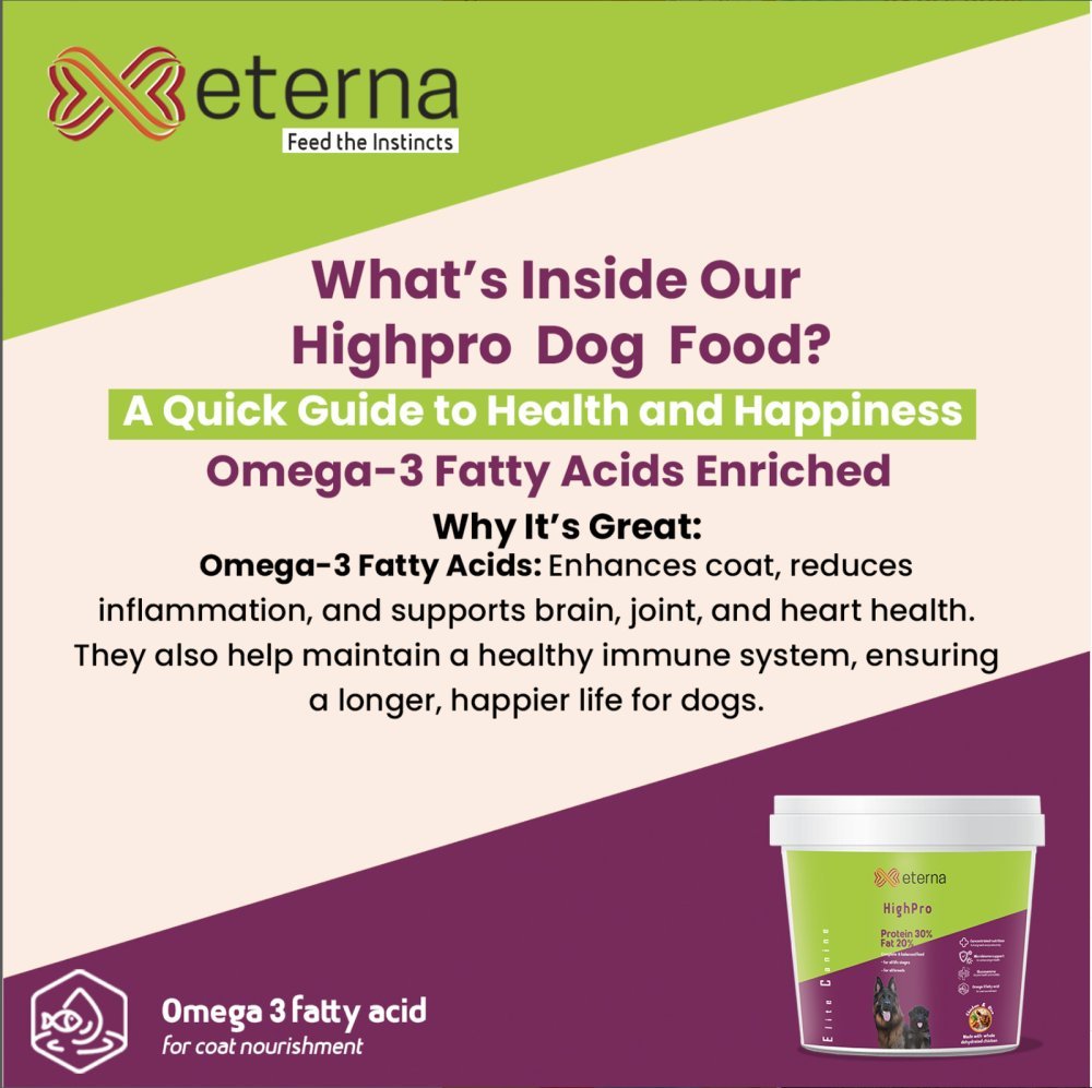 Eterna High Pro Dog Food 7 kg