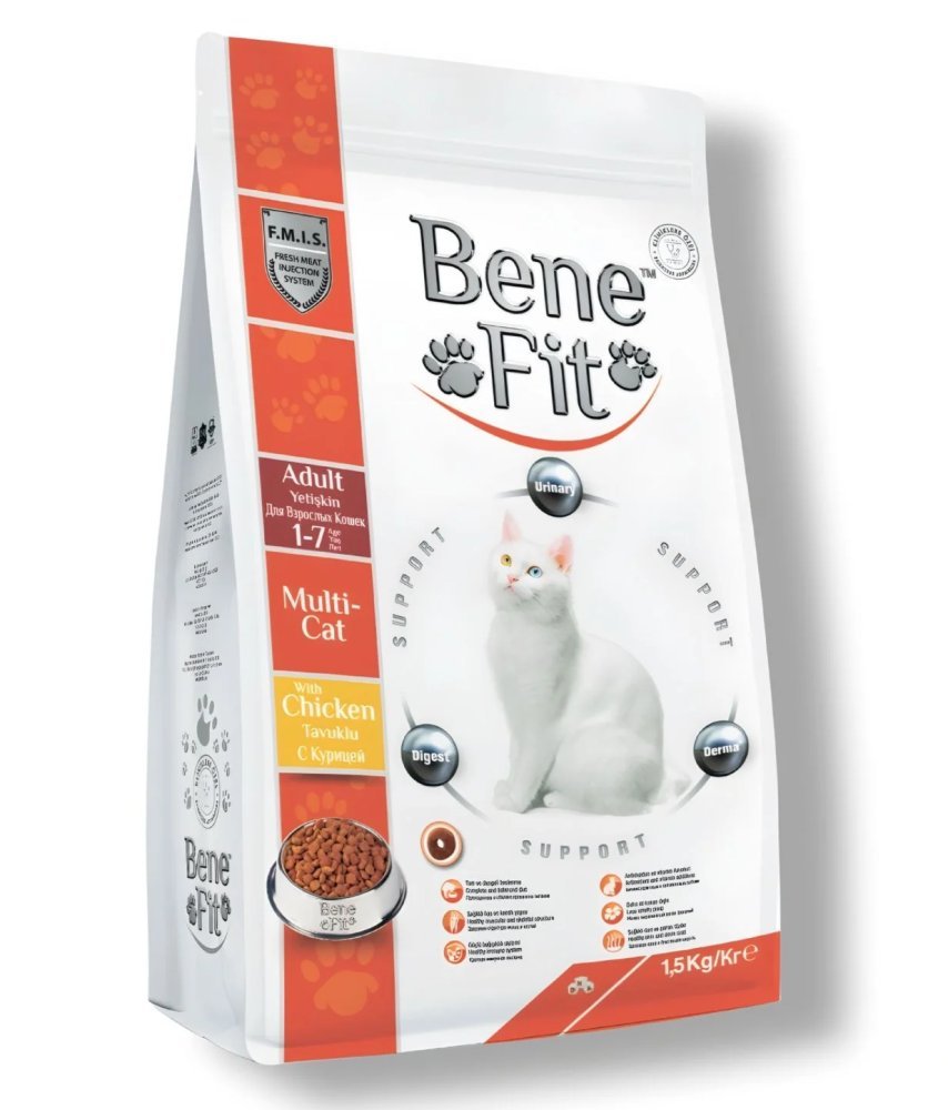 Benefit Adult Multi-Cat Chicken Formula 1.5 kg